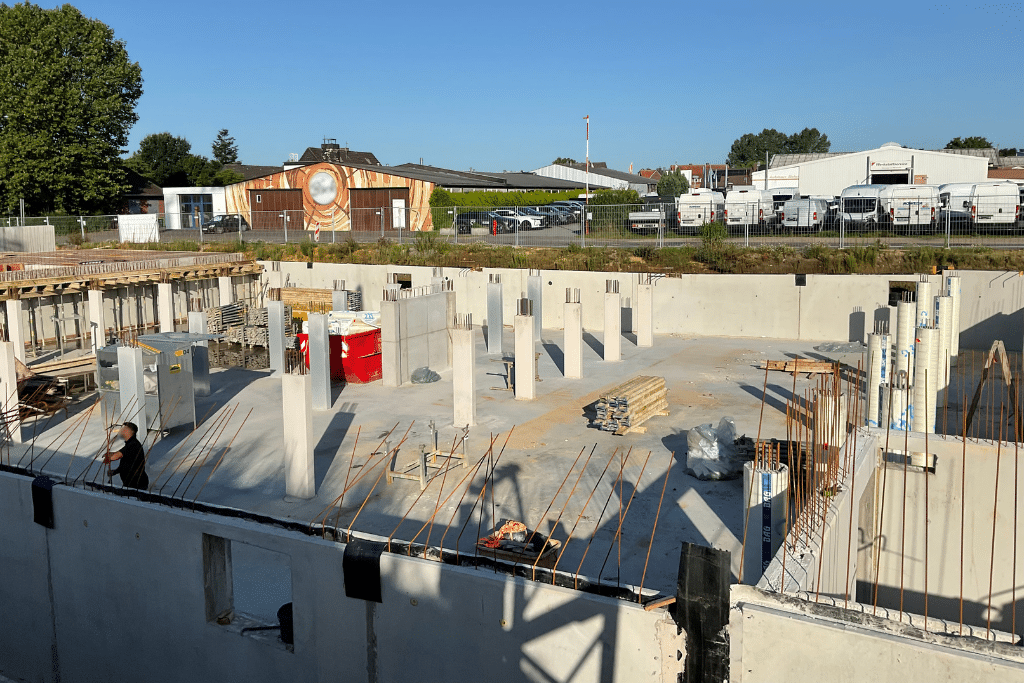 BAG Schalrohre im Einsatz